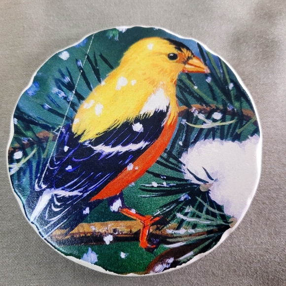 Set of 4 Backyard of Birds Stone Coasters - Picture 4 of 6
